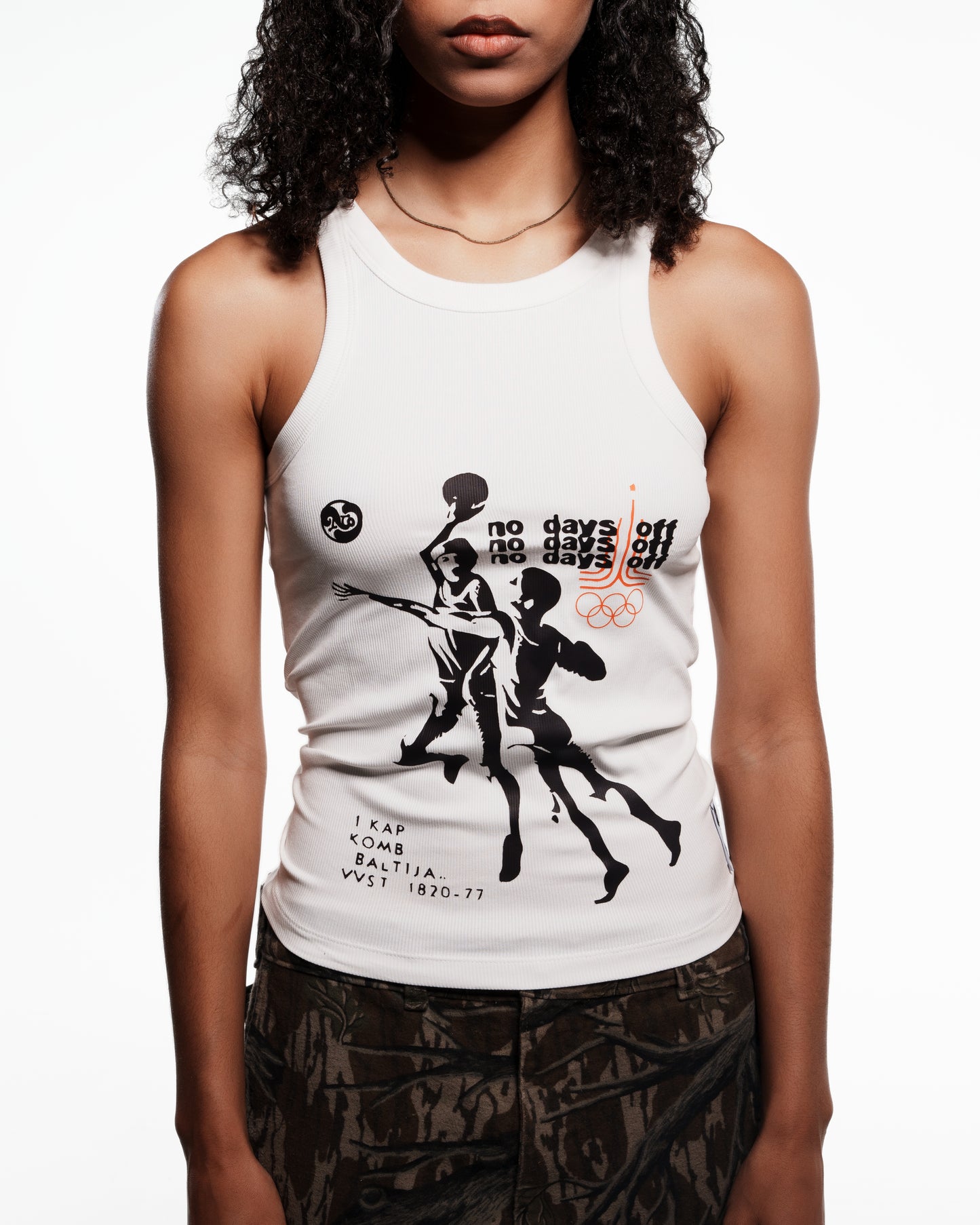 NDO Athletics Soft Cotton Tank White